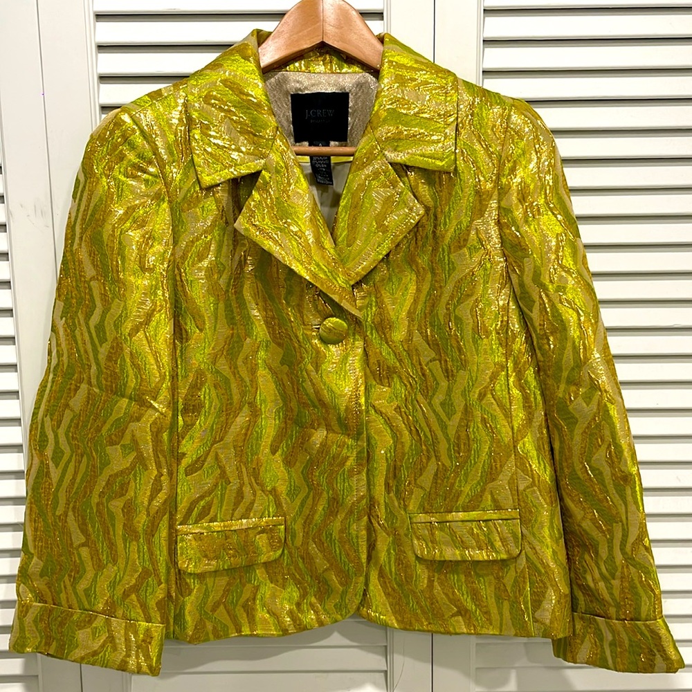 J Crew Collection Cropped Jacket